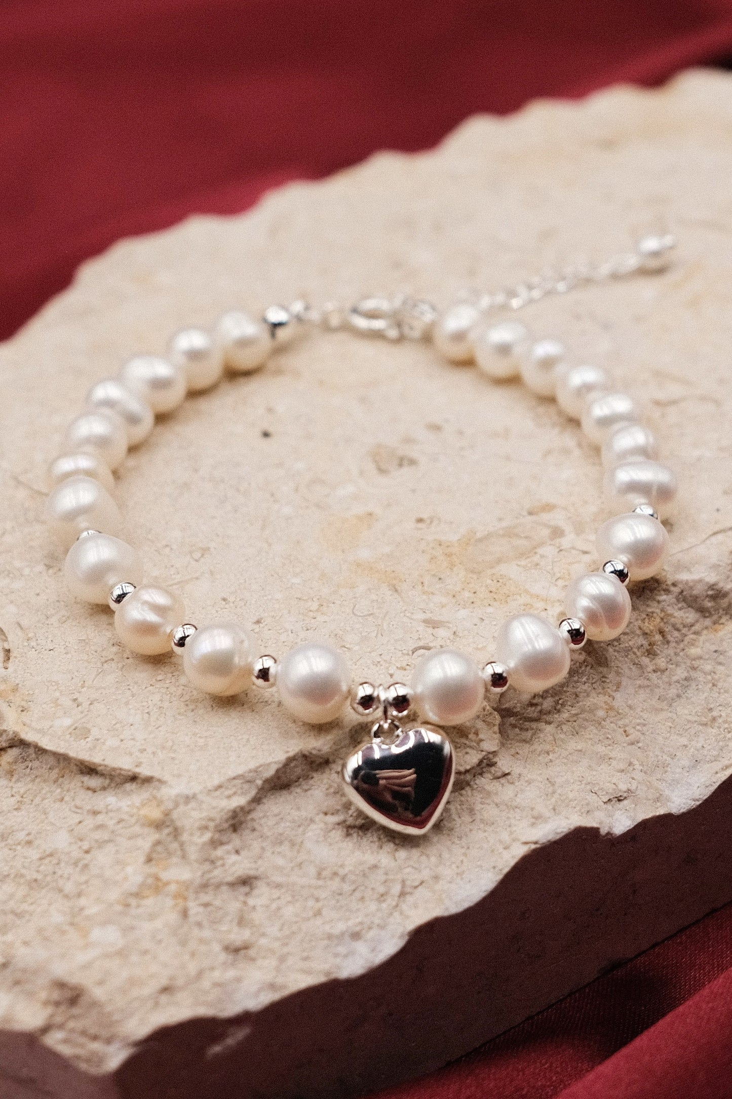 Celeste Heart Bracelet